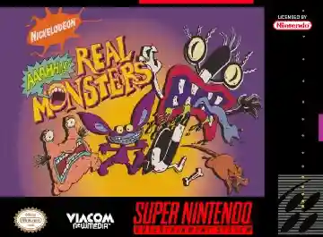 Aaahh!!! Real Monsters (USA)-Super Nintendo